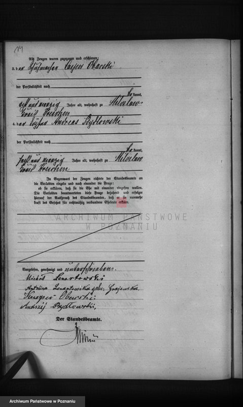 Obraz 16 z jednostki "Księga małżeństw"