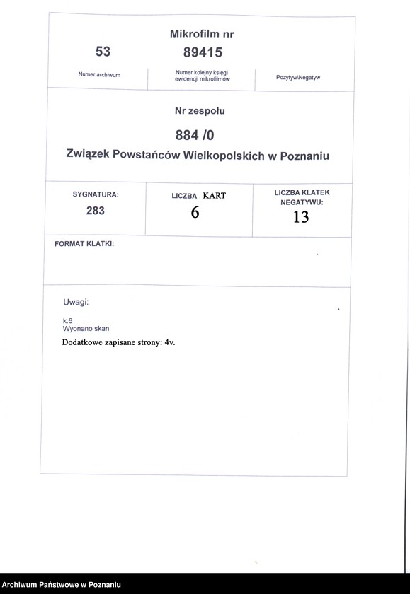 Obraz 12 z jednostki "Nekla, powiat Środa - akta koła."