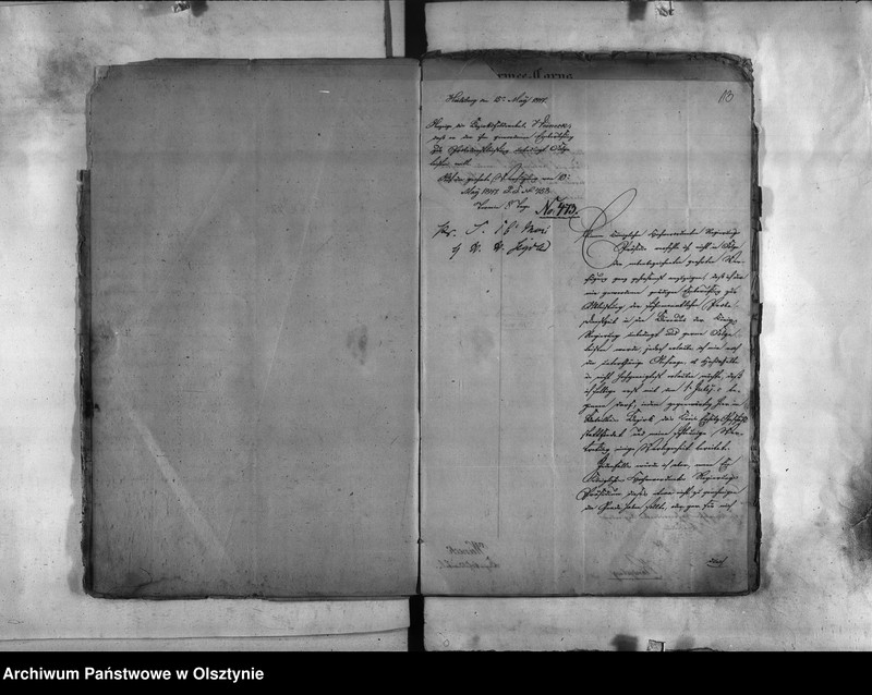 image.from.unit.number "Anstellung des Bezirks-Feldwebel Weineck [Carl]"