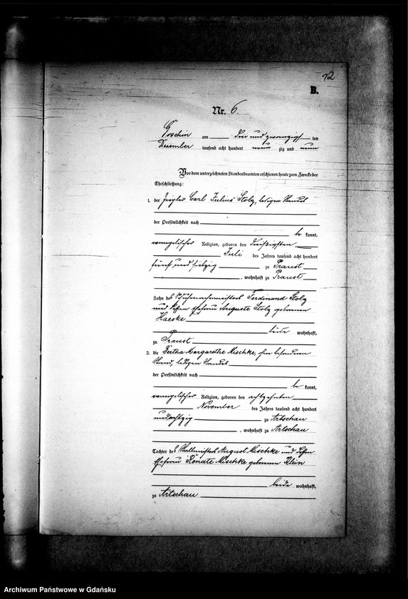 image.from.unit.number "Księga małżeństw"
