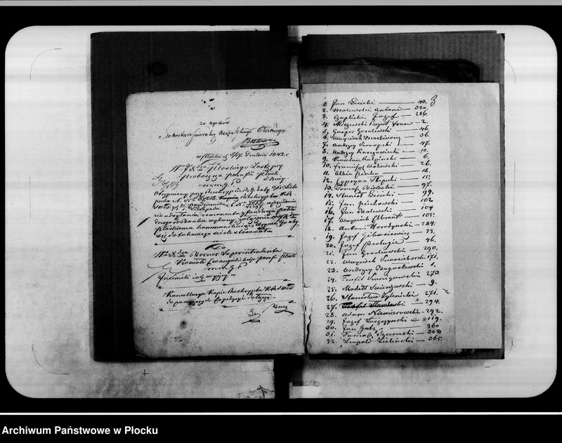 Obraz 5 z jednostki "Akta tyczące się Dozoru Kościoła Parafii Płockiej i Domu Schronienia Starców, vol. I"