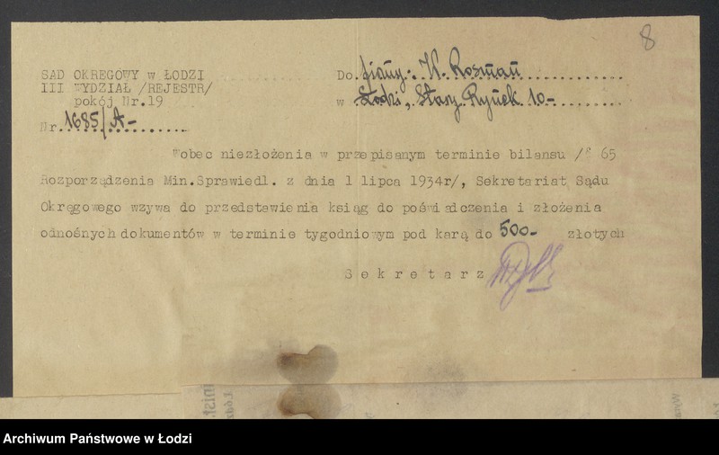 Obraz 10 z jednostki "Wolf Rosman- pracownia szewska"