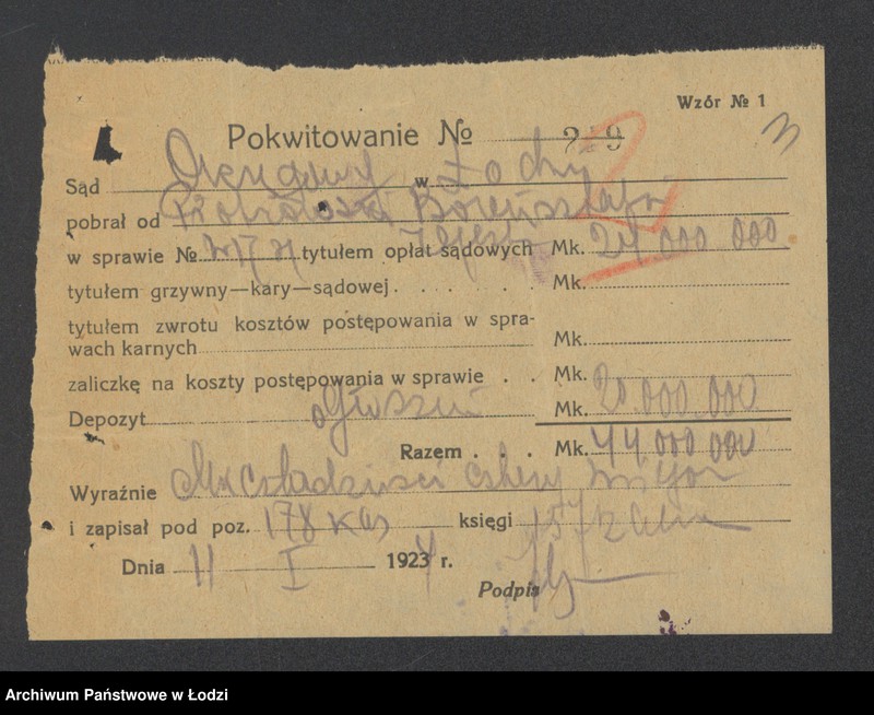 Obraz 5 z jednostki "Piotrkowski, Bornstein i Rzechta – handel surowcami manufakturowymi"