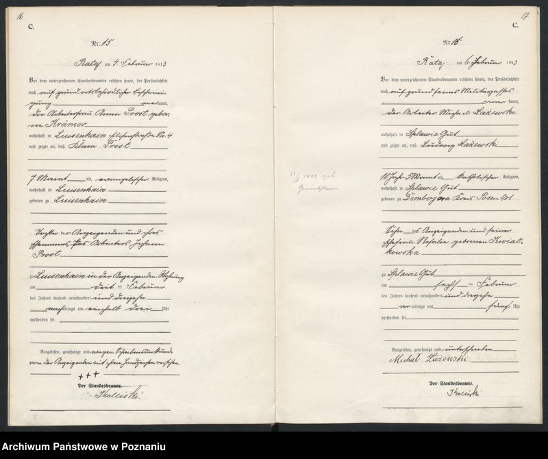 Obraz 11 z jednostki "Księga miejscowa zgonów [Rejestr główny zgonów]"