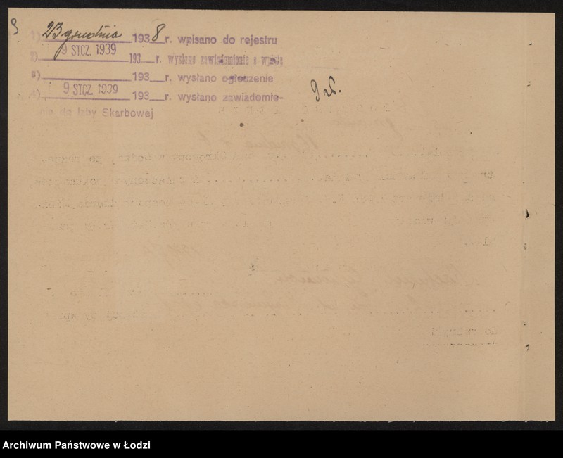 Obraz 11 z jednostki "Rachmil Cynamon- sprzedaż cielęciny"