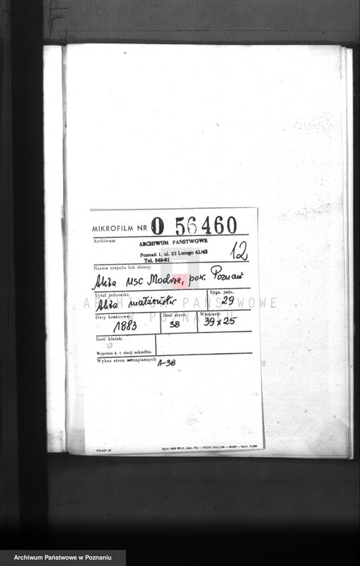 image.from.unit.number "Księga małżeństw"
