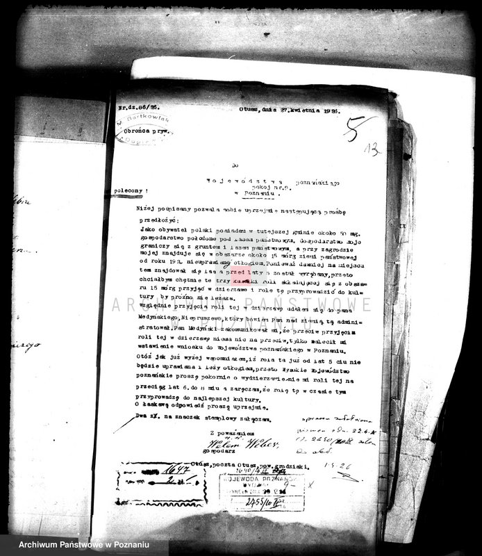 Obraz 17 z jednostki "Administracja majątku Niepruszewo"