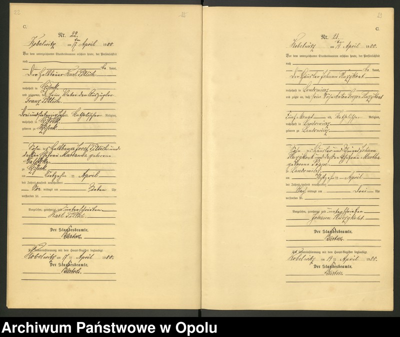 image.from.unit.number "Urząd Stanu Cywilnego Kobylice Księga zgonów rok 1900-03"