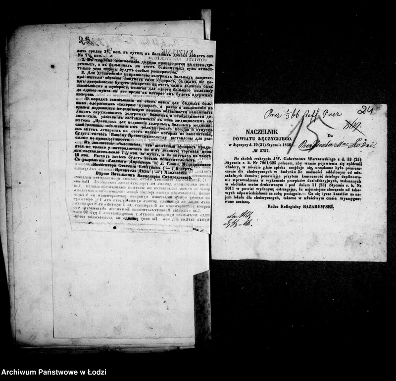 image.from.unit.number "Akta w przedmiocie szpitala cholerycznego"