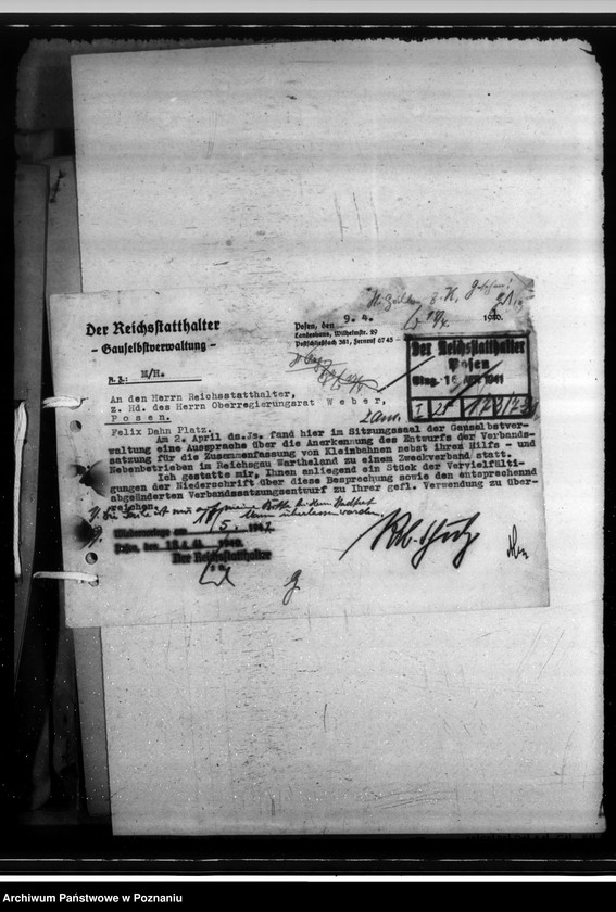 Obraz 5 z jednostki "Zweckverband "Gaubahnen Wartheland" Band I"