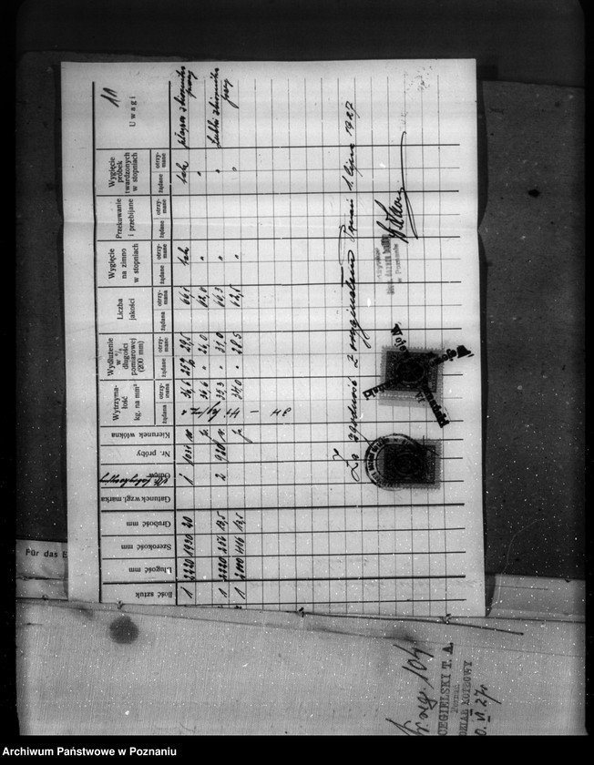 image.from.unit.number "Zakłady Przemysłowe Budowy Maszyn H. Cegielski Poznań - G. Wilda nr woj. kotła 5973"