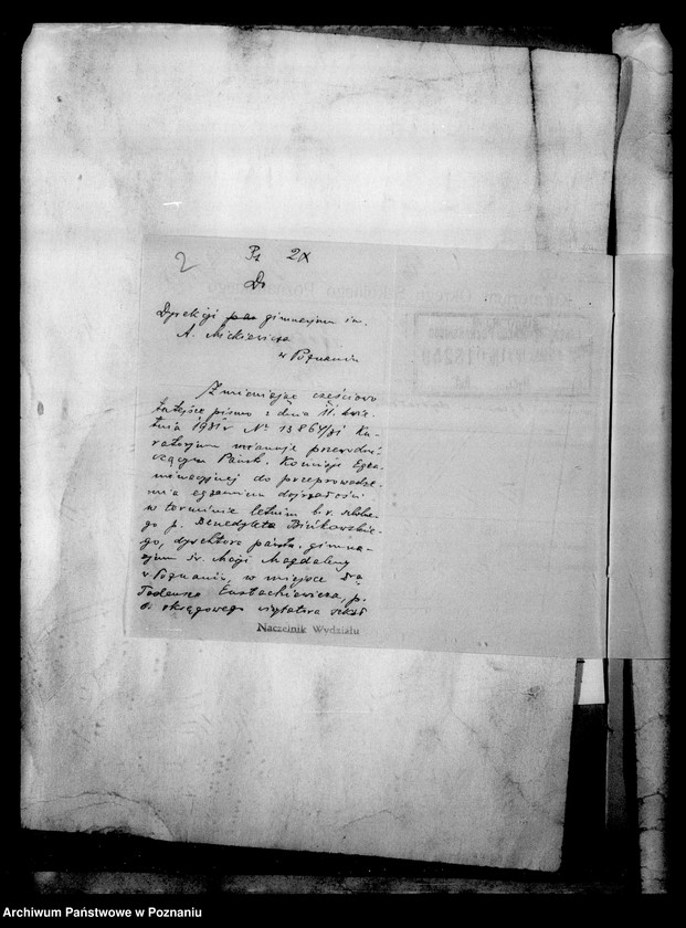 Obraz 6 z jednostki "Prywatne Gimnazjum imienia Adama Mickiewicza - Poznań [wykaz abiturientów z kwietnia 1931 roku]"