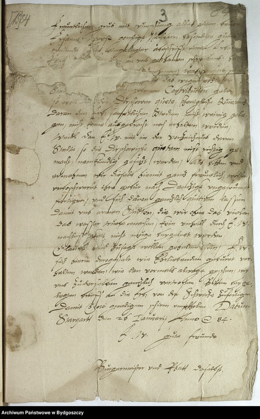 image.from.unit.number "Schriftwechsel der Stadt Neuenburg mit Stargard"