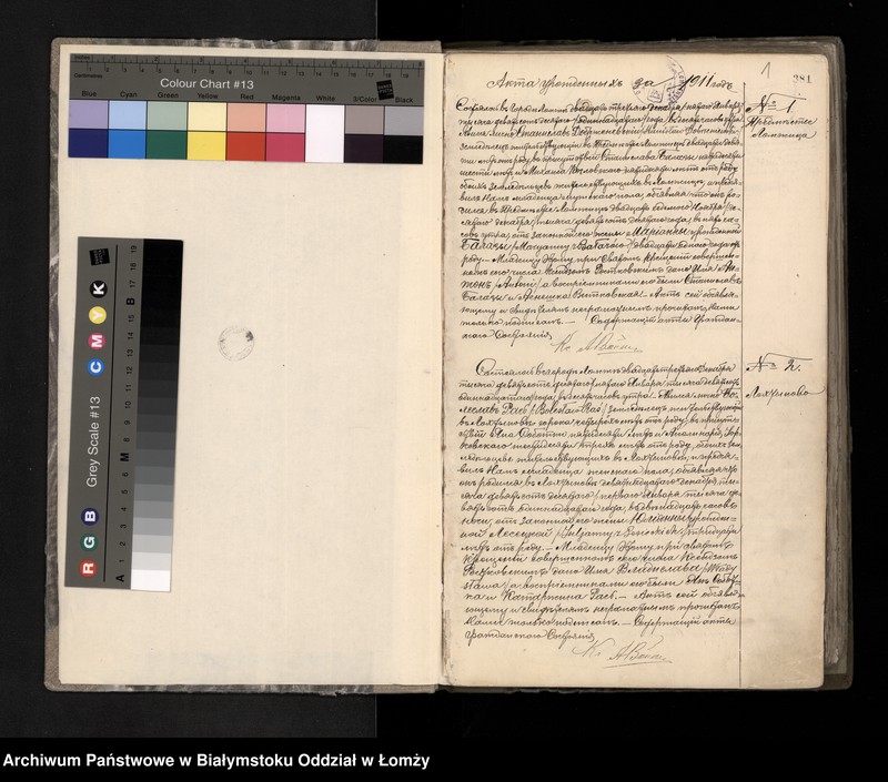 Obraz z jednostki "Księga urodzeń"