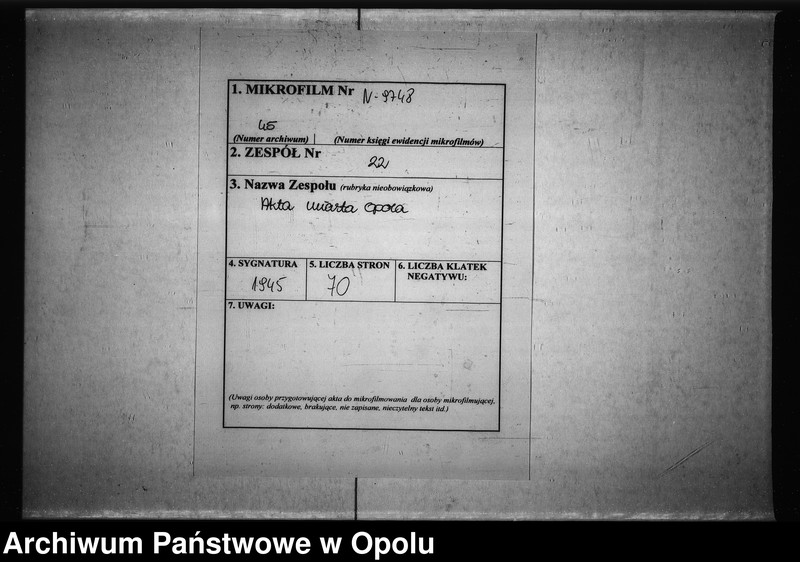 Obraz 2 z jednostki "Acta Specialia des Magistrats zu Oppeln. Wegen Anlegung einer Unterlaugen-Siederey für das Alaun Bergwerk zu Freyenwalde a/O. [...]"