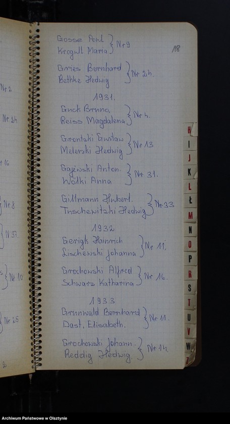 image.from.unit.number "Alphabetisches Namenverzeichnis zum Heiratsbuch"