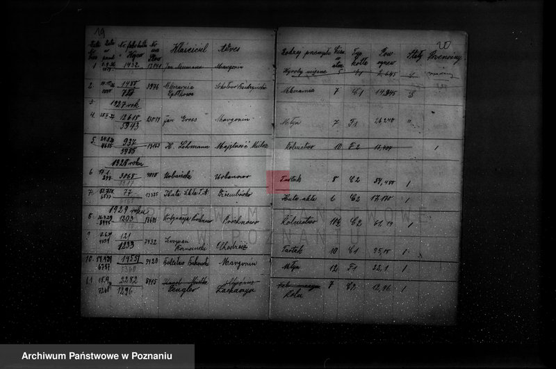 Obraz 17 z jednostki "Spis udzielonych pozwoleń kotłowych powiaty: Bydgoszcz - Krotoszyn"