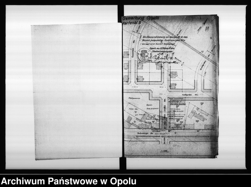 Obraz 14 z jednostki "Magistrat Oppeln. Betrifft: Ritterstrasse Müller Blatt 153 G.V. und 54 Goslawitz"