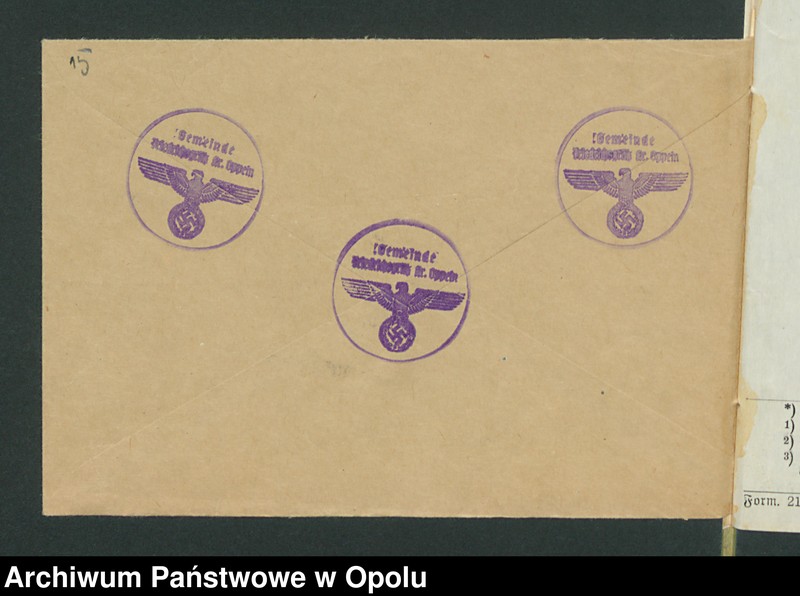 Obraz 19 z jednostki "Verfügung von Todes wegen der Anna Swoboda geb[oren] Bredel aus Friedrichsgrätz gestorben am 28.07.1940 zuletzt wohnhaft in Friedrichsgrätz."