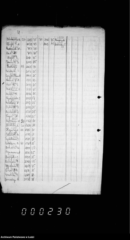 Obraz 8 z jednostki "Wykazy wekslowe Kasy Pożyczkowej"