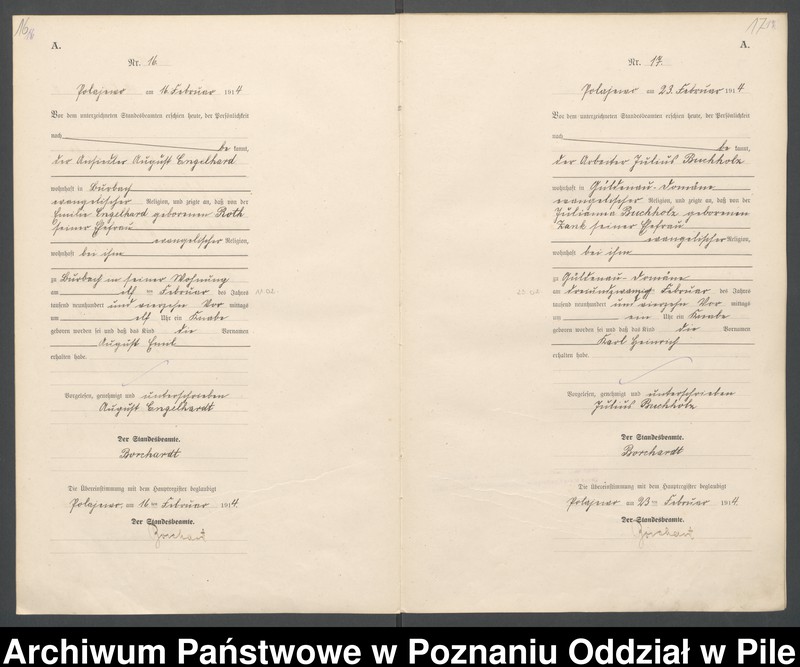 Obraz 11 z jednostki "Księga urodzeń"