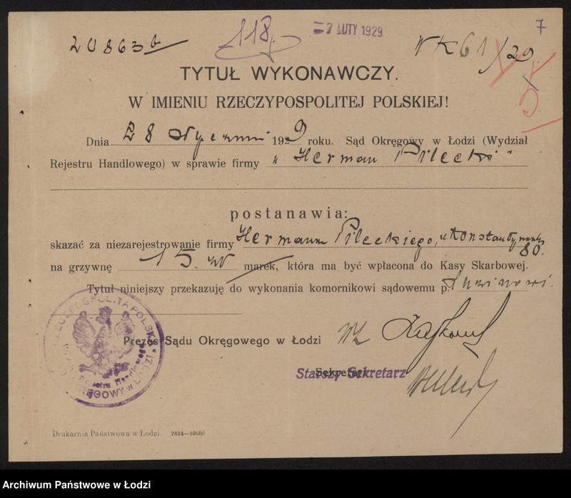 Obraz 9 z jednostki "Herman Pilecki – detaliczna sprzedaż wyrobów tytoniowych i galanterii"