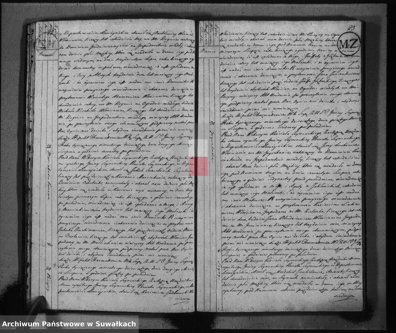image.from.unit.number "Akta stanu cywilnego urodzonych w gminie seyneńskiey od 1-go maja 1810 roku"