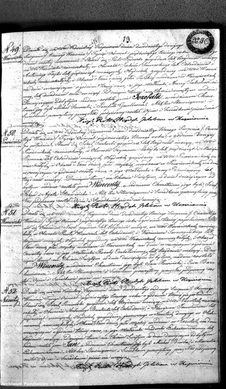 image.from.unit.number "Duplikat Aktów Urodzenia, Małżeństw i Zejścia Parafii Kopciowo R. 1853"