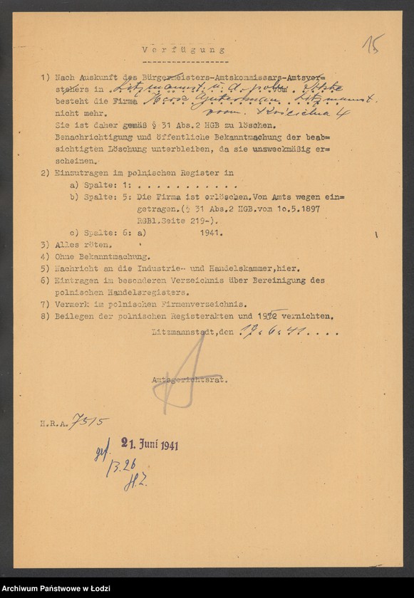 Obraz 17 z jednostki "Hersz Guterman- sprzedaż owoców"