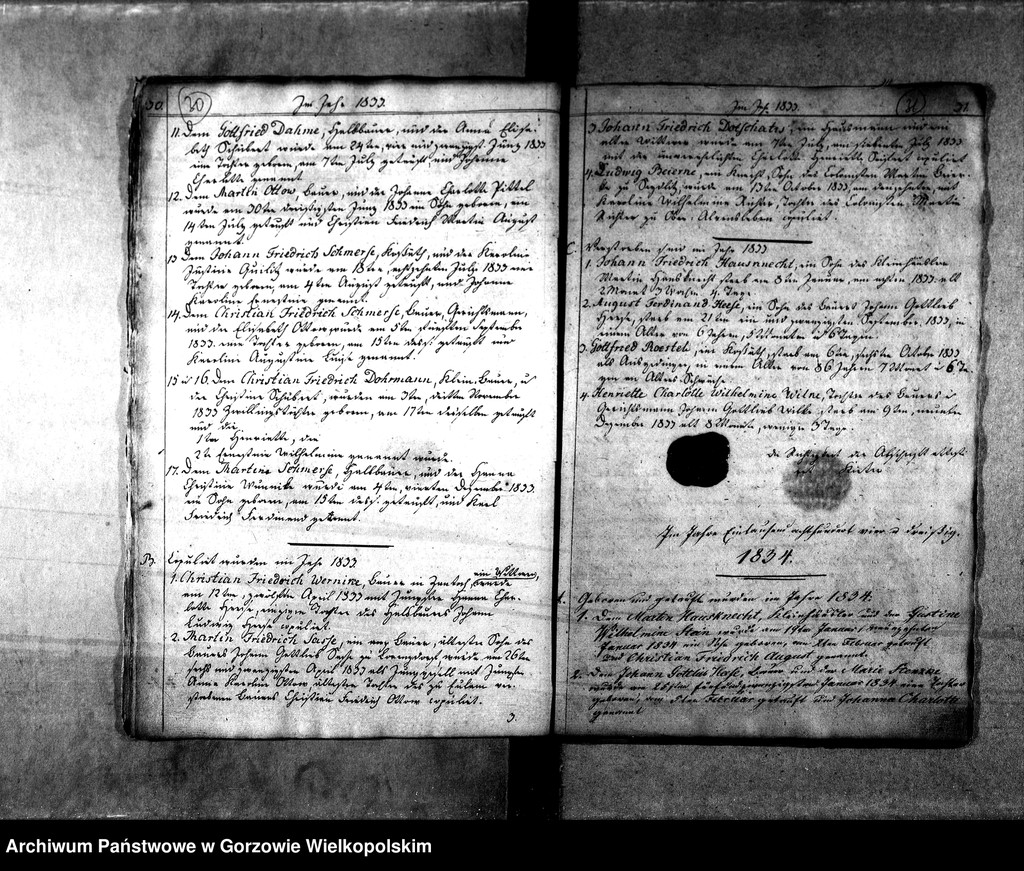 image.from.unit.number "Duplikate der Kirchenbücher von der Parochie Kernein (Karnin)"