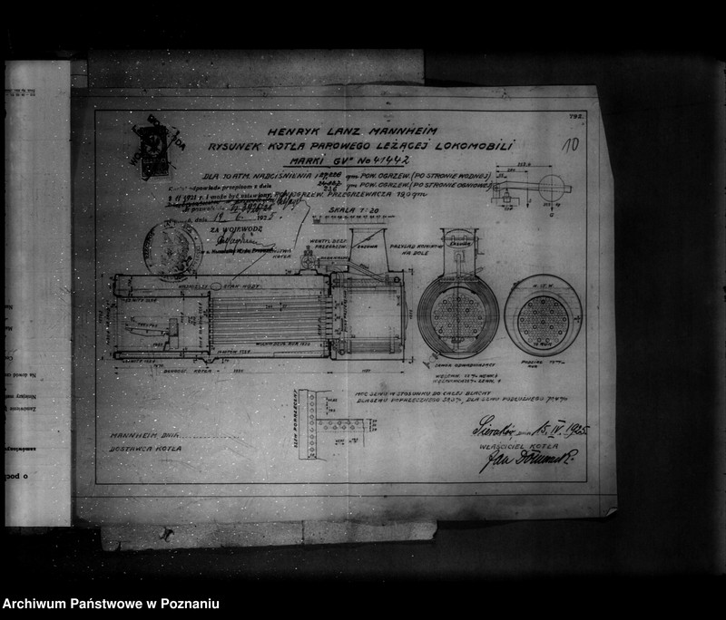 Obraz 14 z jednostki "Tartak J. Domerackiego w Miękówku powiat poznański nr woj. 5825"