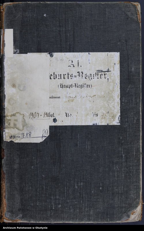 image.from.unit.number "Geburts-Haupt-Register Nr 1 - 55 [1907], Nr 1-67 [1908], Nr 1-60 [1909], Nr 1-68 [1910]"