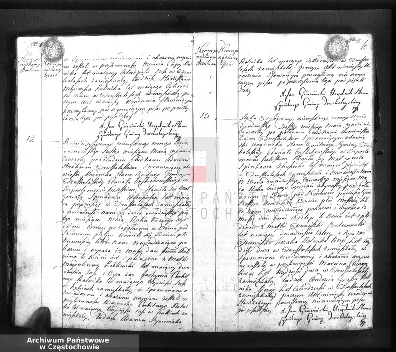 image.from.unit.number "Akta stanu cywilnego urodzenia gminy Truskolasy, powiatu częstochowskiego w departamencie kaliskim, zaczęte od dnia 1 miesiąca maja 1808 do dnia ostatniego miesiąca kwietnia 1809 roku"