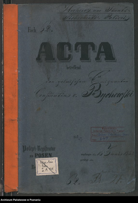 Obraz 2 z jednostki "A. betr. Konstantin von Bychowski"