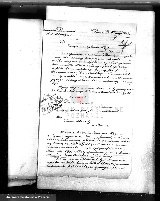 image.from.unit.number "Majętność leśna Łęgu powiat śremski"