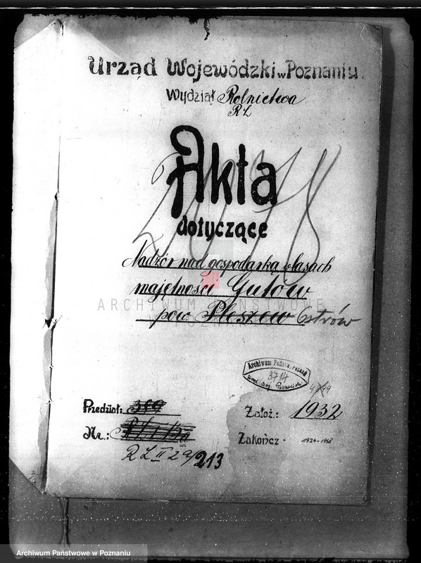 image.from.unit.number "Nadzór nad gospodarką w lasach majętności Gutów"