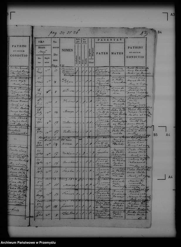 image.from.unit.number "[Kopie ksiąg metrykalnych parafii Płonna z filiami Kamienne, Kożuszne, Wysoczany (dekanat Buków)]"