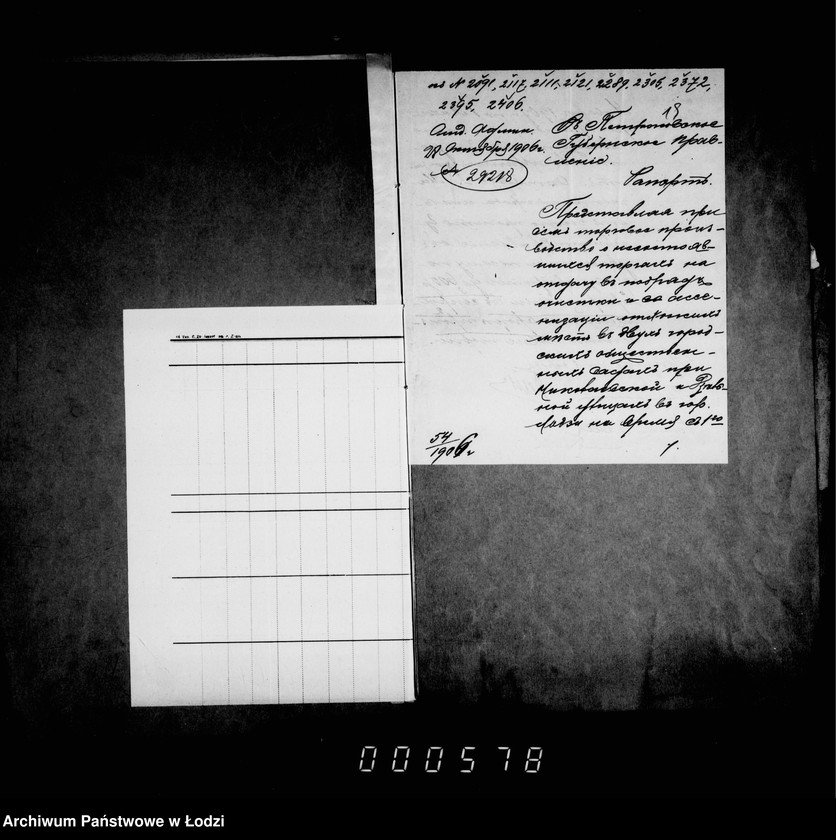 Obraz 17 z jednostki "Ob otdače v podrjad očistki i dezinfekcji otchožich mest v 2ch gorodskich sadach na 1907-9 gody"