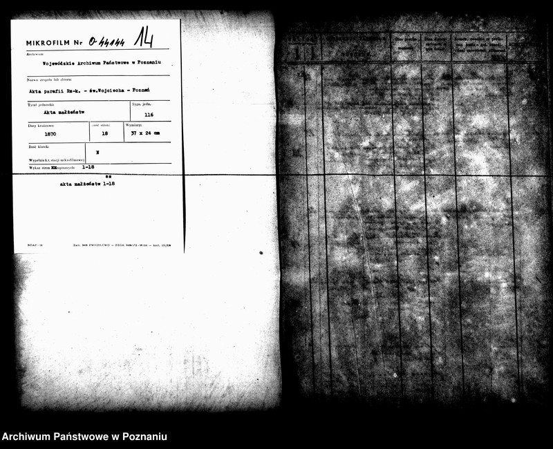 Obraz 3 z jednostki "Księga małżeństw"