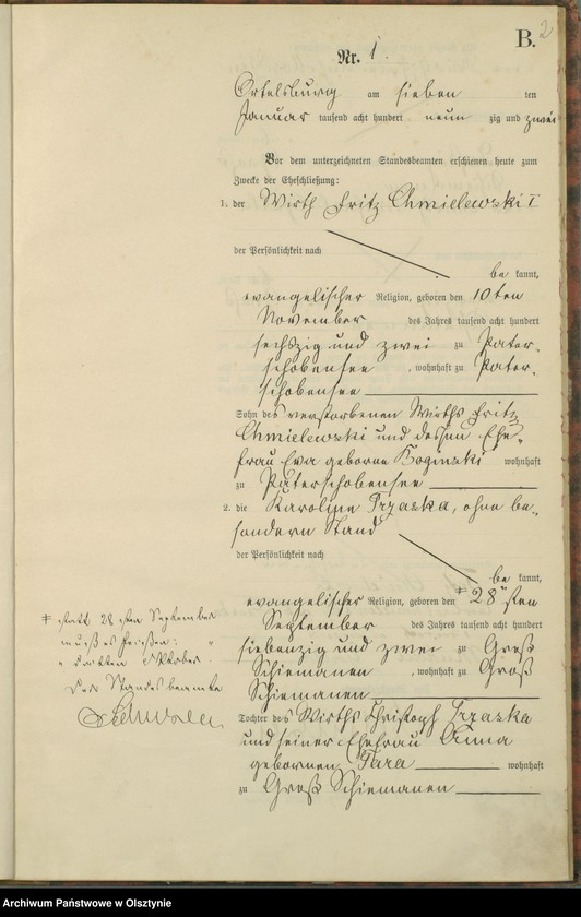 image.from.unit.number "Heiraths-Haupt-Register Nr 1 - 14"