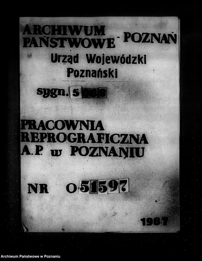 Obraz 1 z jednostki "Zatwierdzenie zakładu przemysłowego /wytwórni kafli/ w. Adascha w Antoninku powiat poznański"