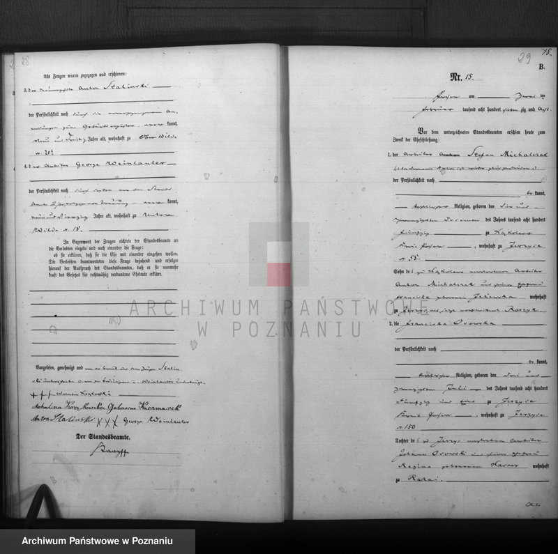 Obraz 16 z jednostki "Księga małżeństw"