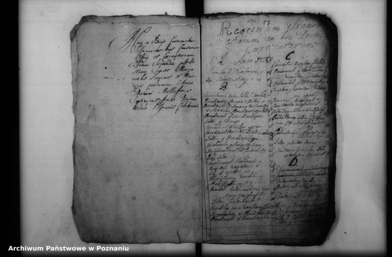 Obraz 9 z jednostki "Inscriptiones, resignationes [protocollon]"