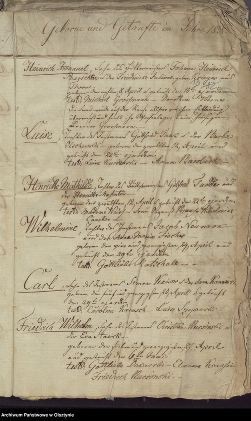 image.from.unit.number "Tauf-, Getraute- und Sterberegister"