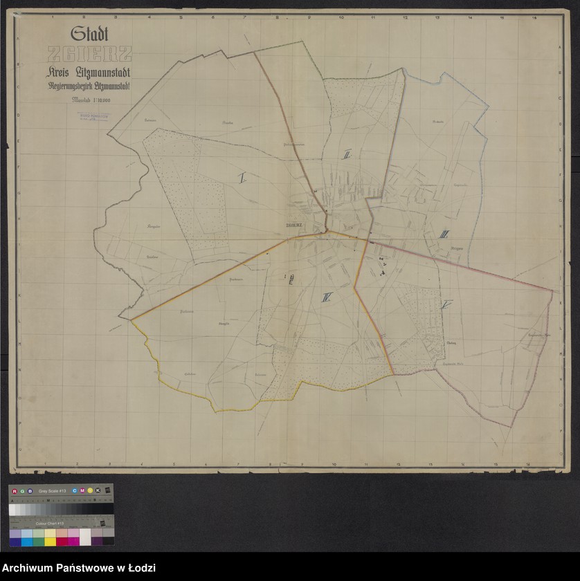 Obraz 1 z jednostki "Stadt Zgierz Kreis Litzmannstadt Regirungsbezirk Litzmannstadt"