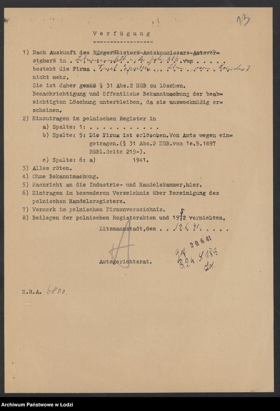 Obraz 15 z jednostki "Fiszla Epsztajn – handel drzewem opałowym"