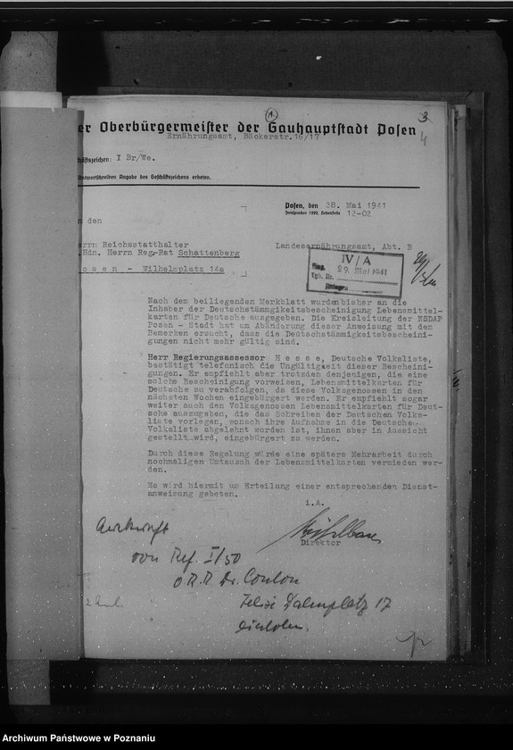 Obraz 8 z jednostki "Lebensmittel, Kleiderkarten, Schulbesuch, vermögensrechtliche Behandlung"