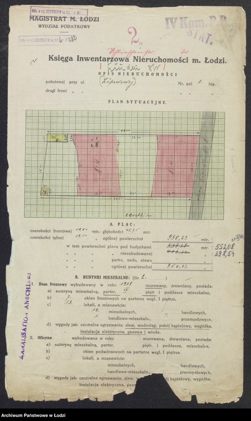 image.from.unit.number "Księga inwentarzowa nieruchomości m. Łodzi ul. Lipowa"