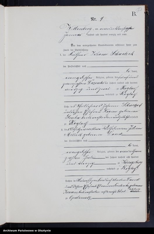 Obraz 10 z jednostki "Heiraths-Neben-Register Nr 1 - 50"