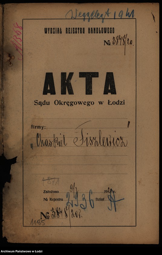 Obraz 2 z jednostki "„Chaskiel Fiszlewicz – sklep kolonialny"